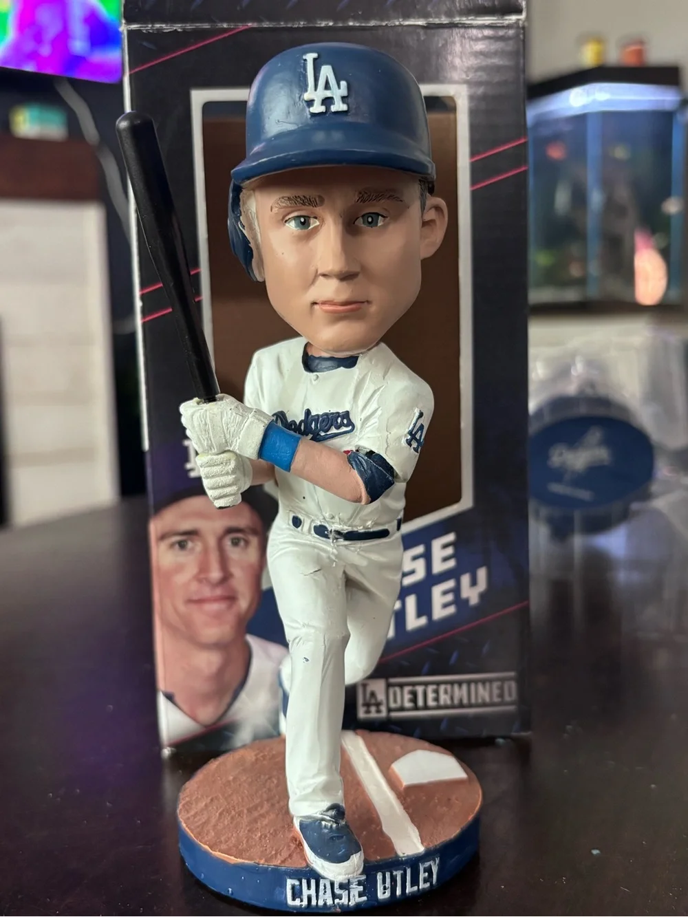 MLB Chase Utley Los Angeles Dodgers White & Blue Bobblehead